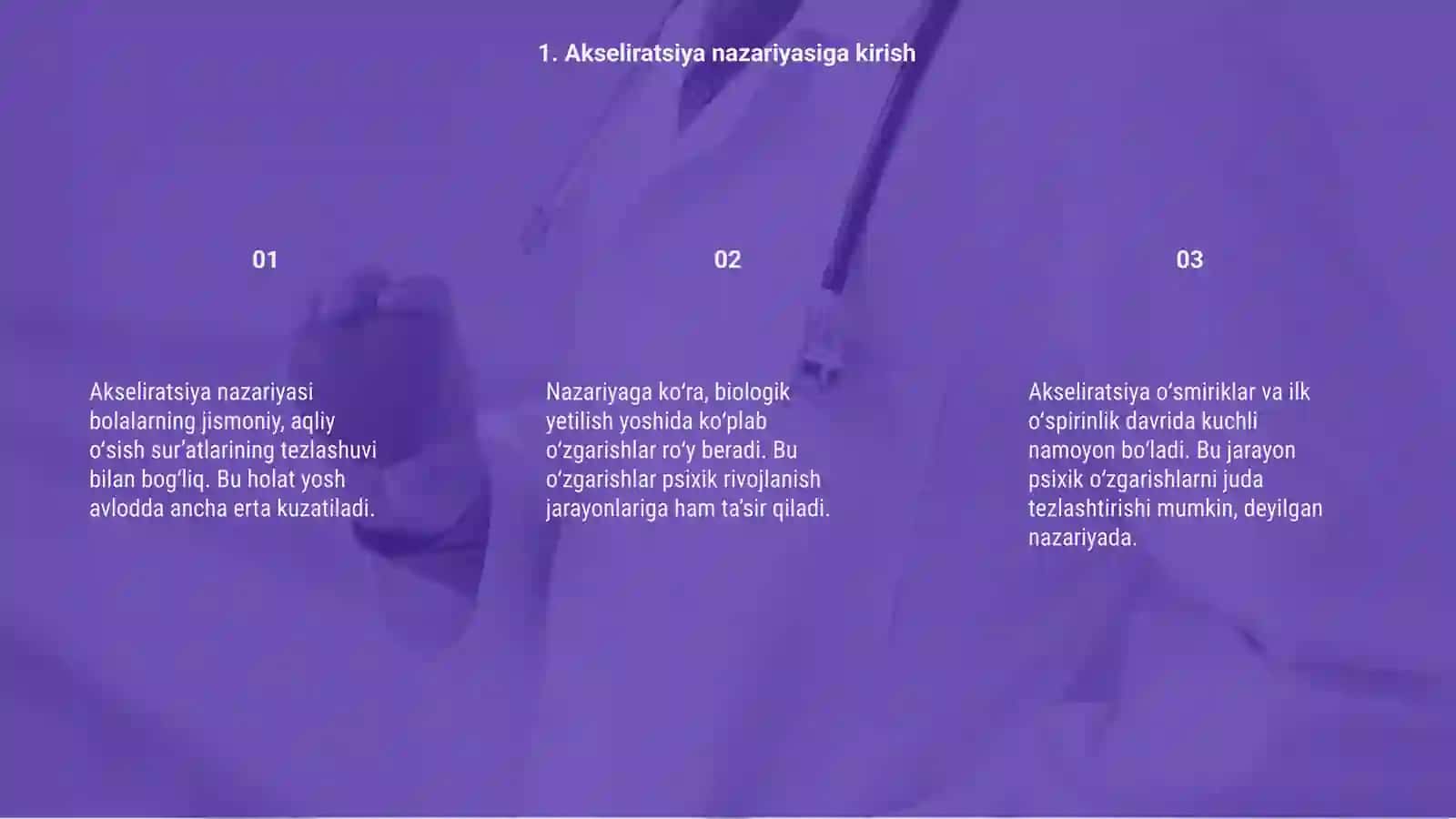 Akseliratsiya nazariyasi 3