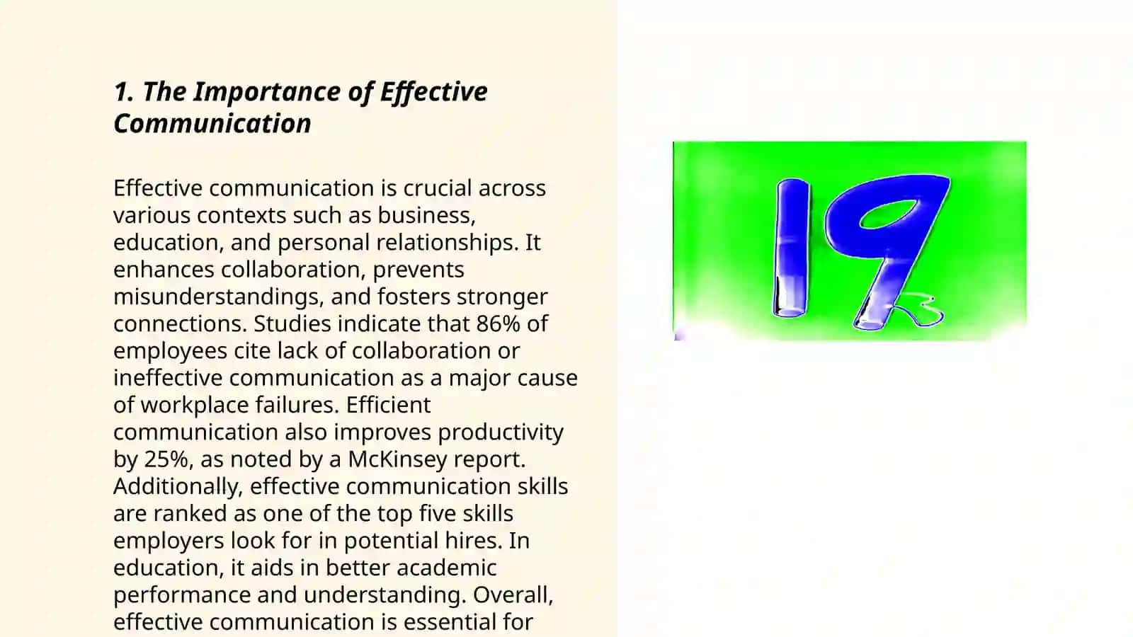 The Importance of Effective Communication 3