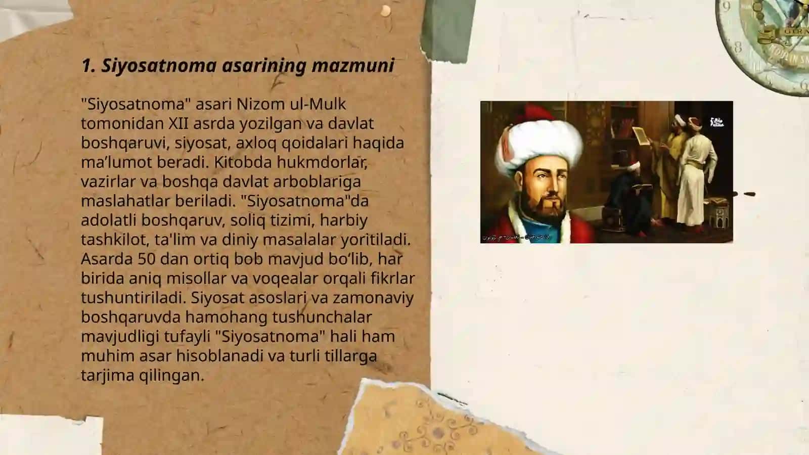 Siyosatnoma asari 3