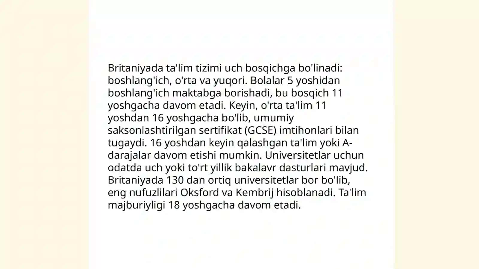 Britaniya ijtimoiy hayoti 3