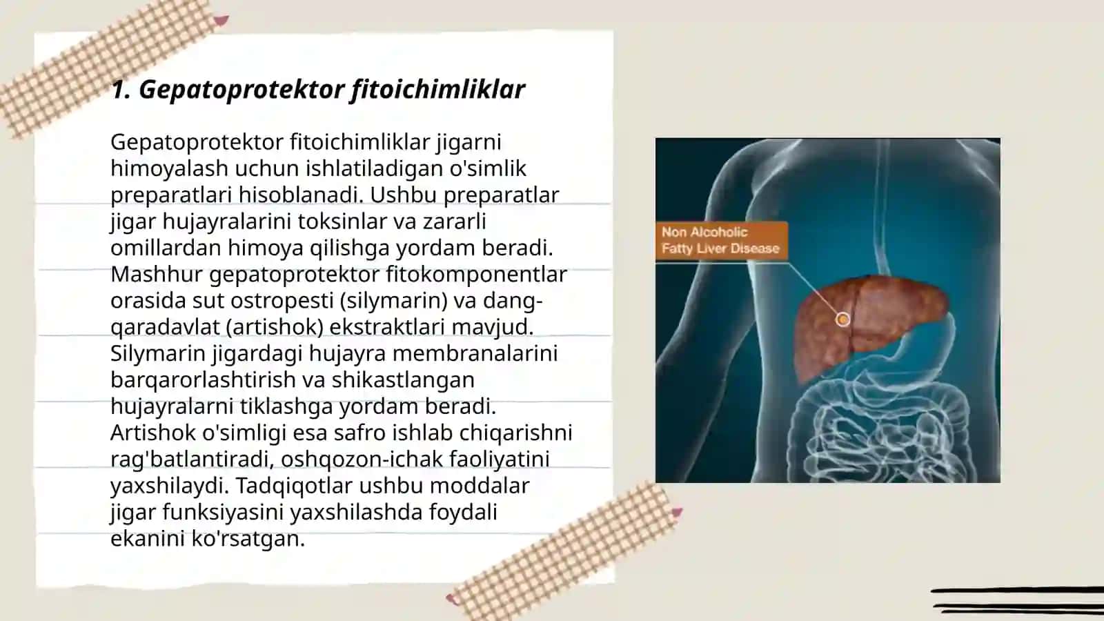 Gepatoprotektor fitoichimliklar 3