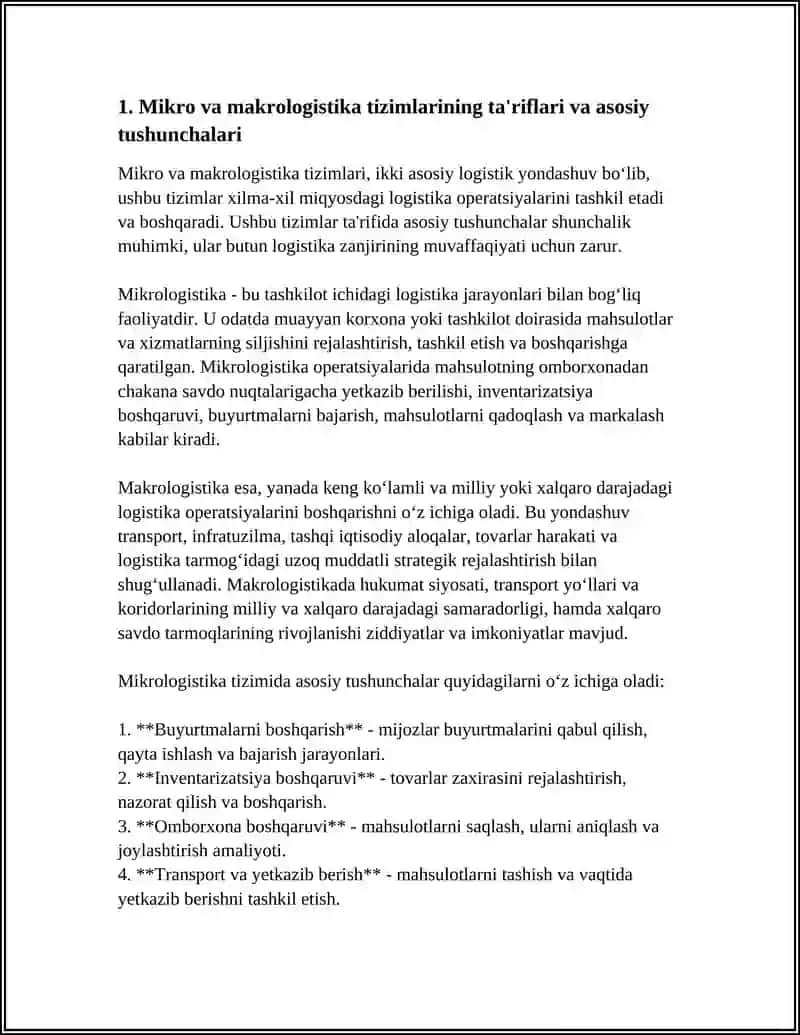 MIKRO VA MAKROLOGISTIKA TIZIMLARI 3