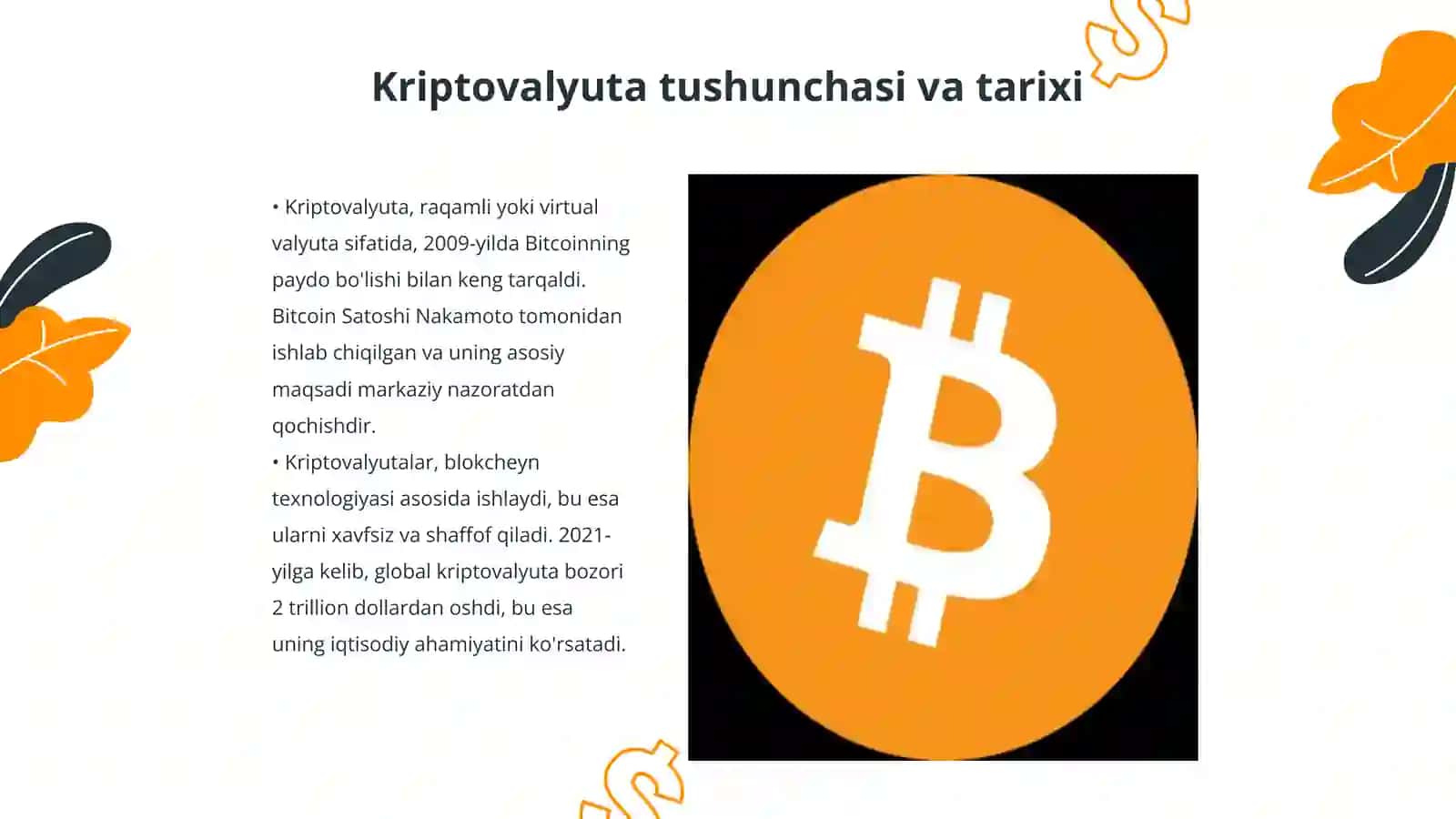 Kriptovalyutalar va blokcheyn texnologiyalar 3
