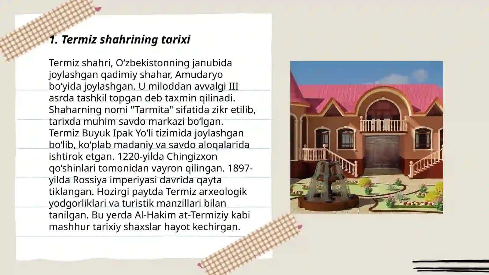 Pattakesarda yangi Termizning qurlishi 3