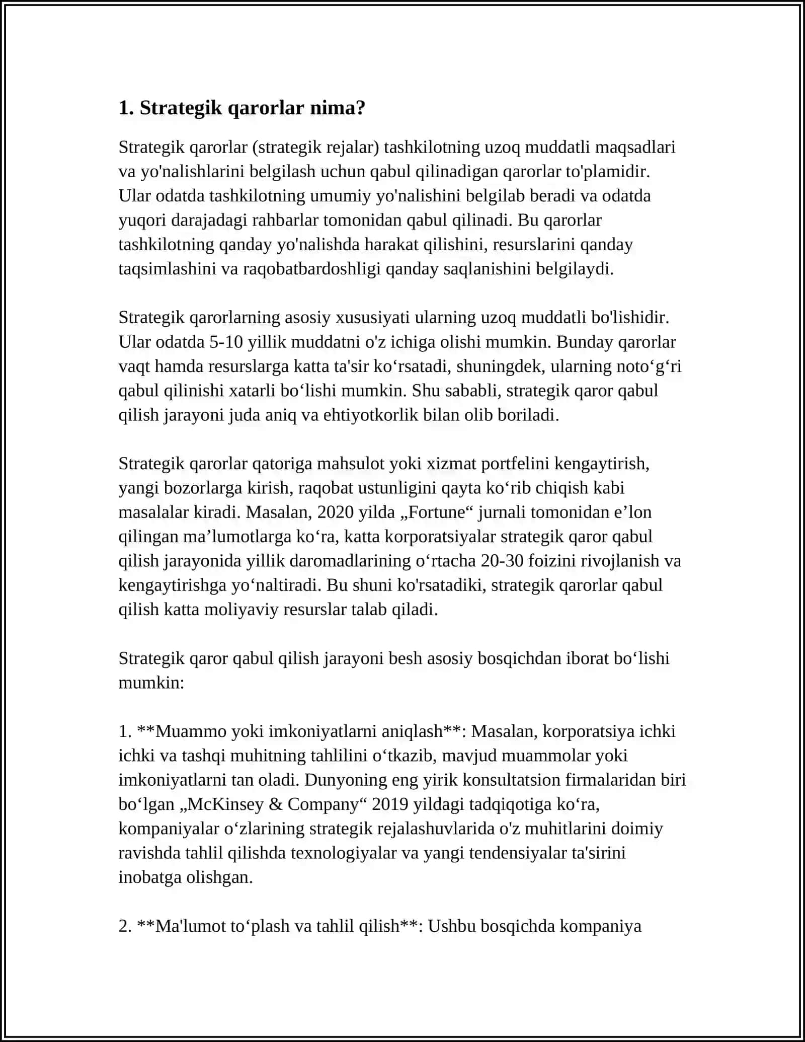 7-STRATEGIK QARORLARNI QABUL QILISH JARAYONI 3