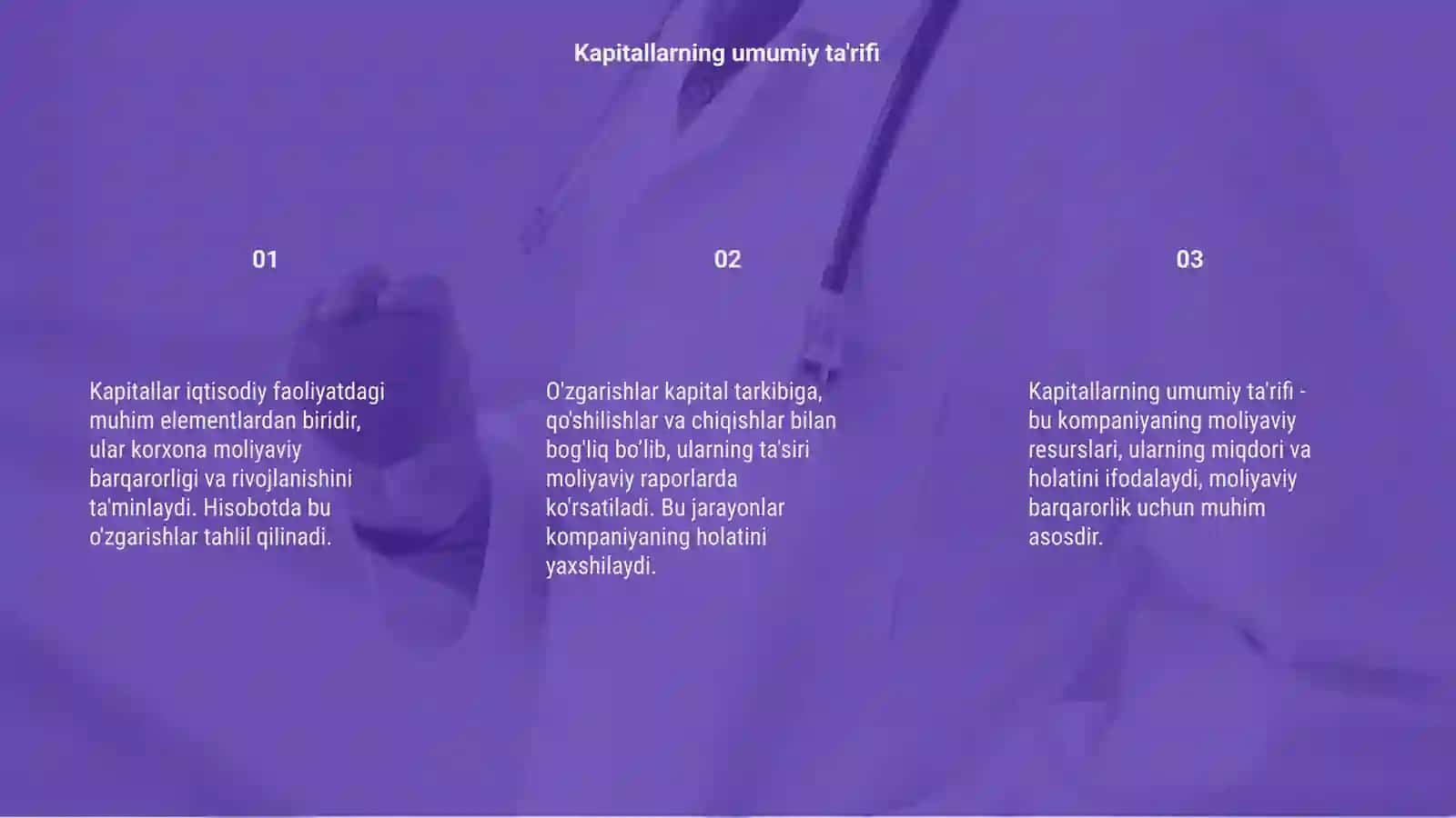 Kapitaldagi ôzgarishlar tôğrisidagi hisobot 3