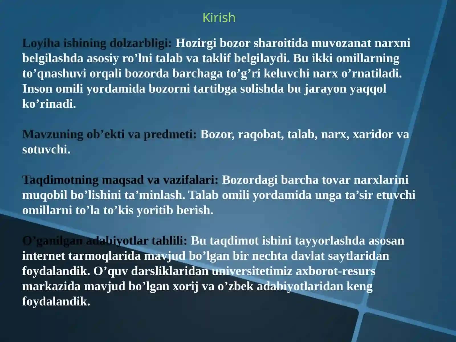Talab tahlili asoslari va ularga ta’sir etuvchi omillar 3