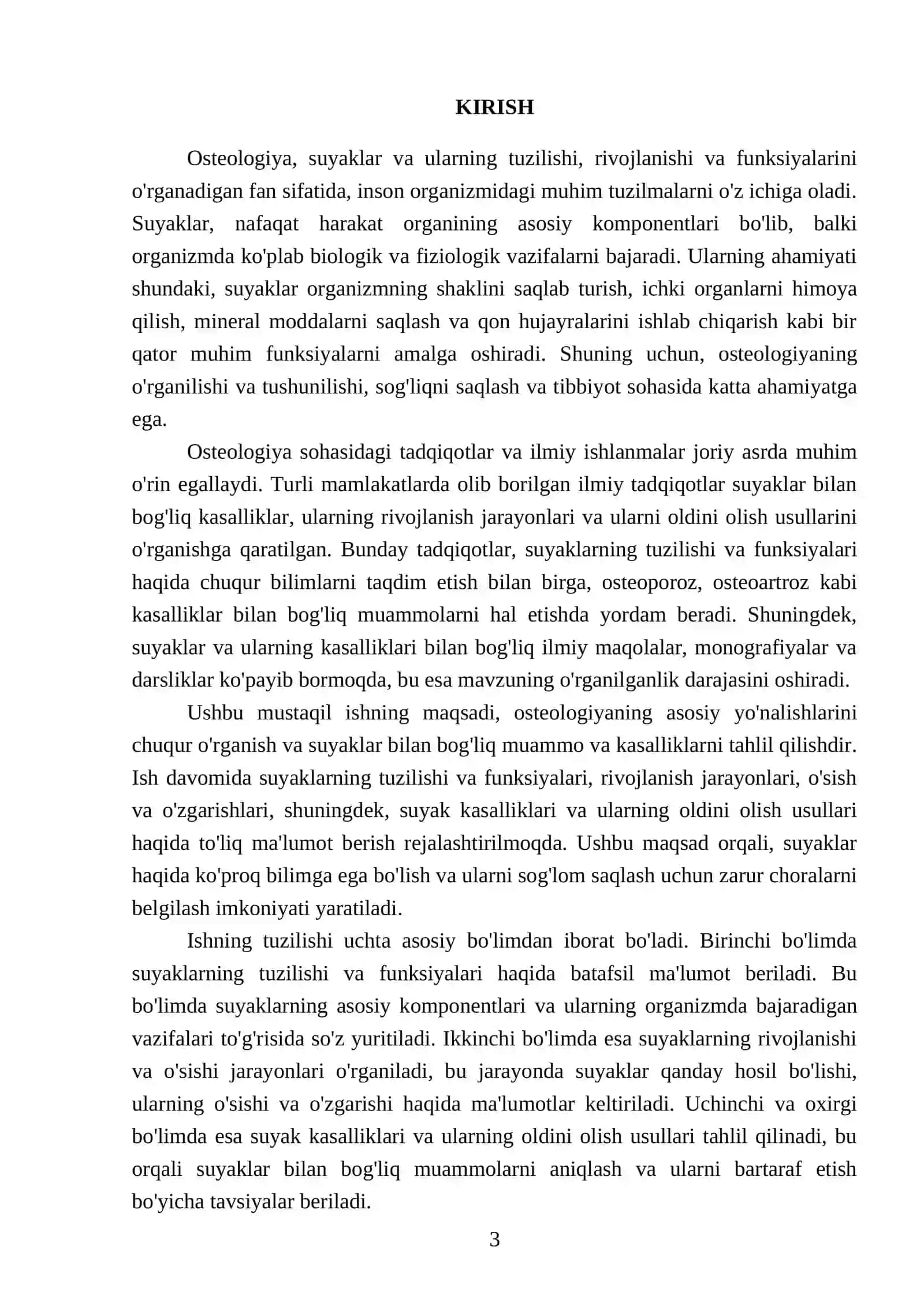 Osteologiya (Suyaklar) 3