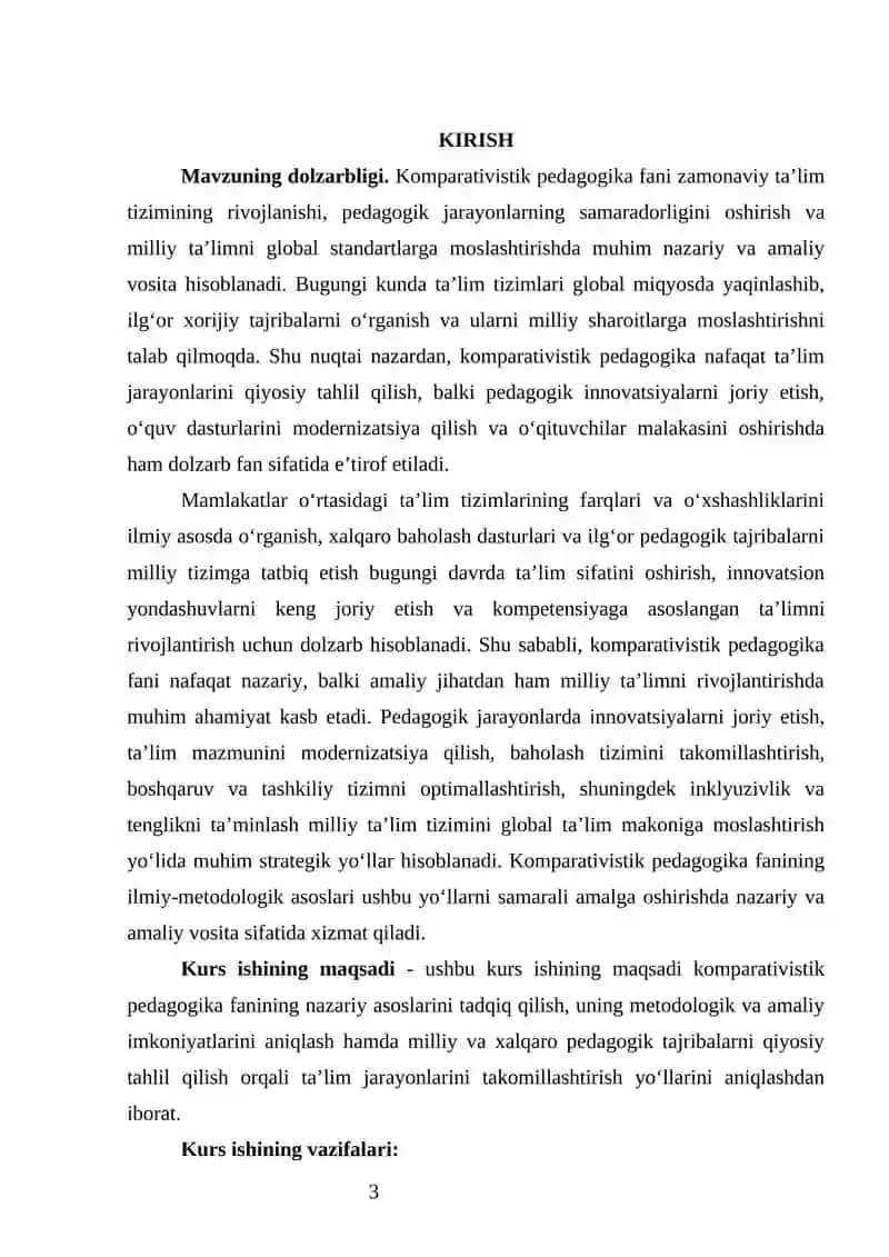 KOMPARATIVISTIK PEDAGOGIKA FANINING NAZARIY ASOSLARI 3