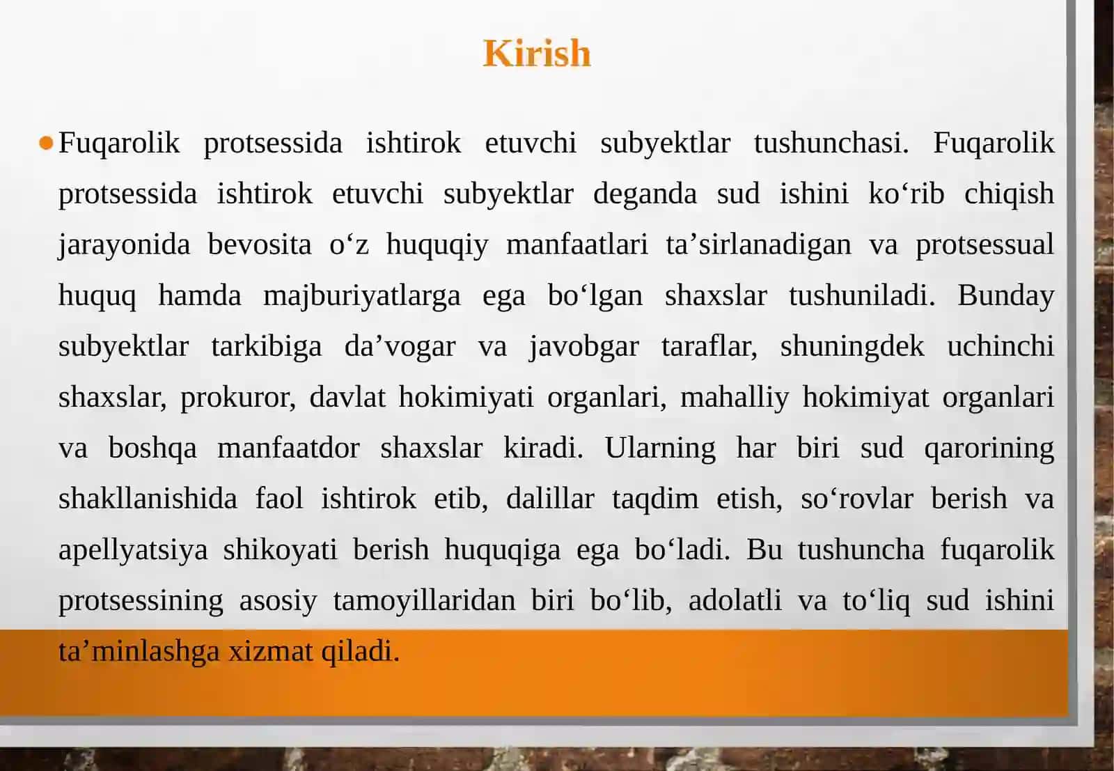 Fuqarolik protsessida uchinchis haxslarning ishtiroki 3
