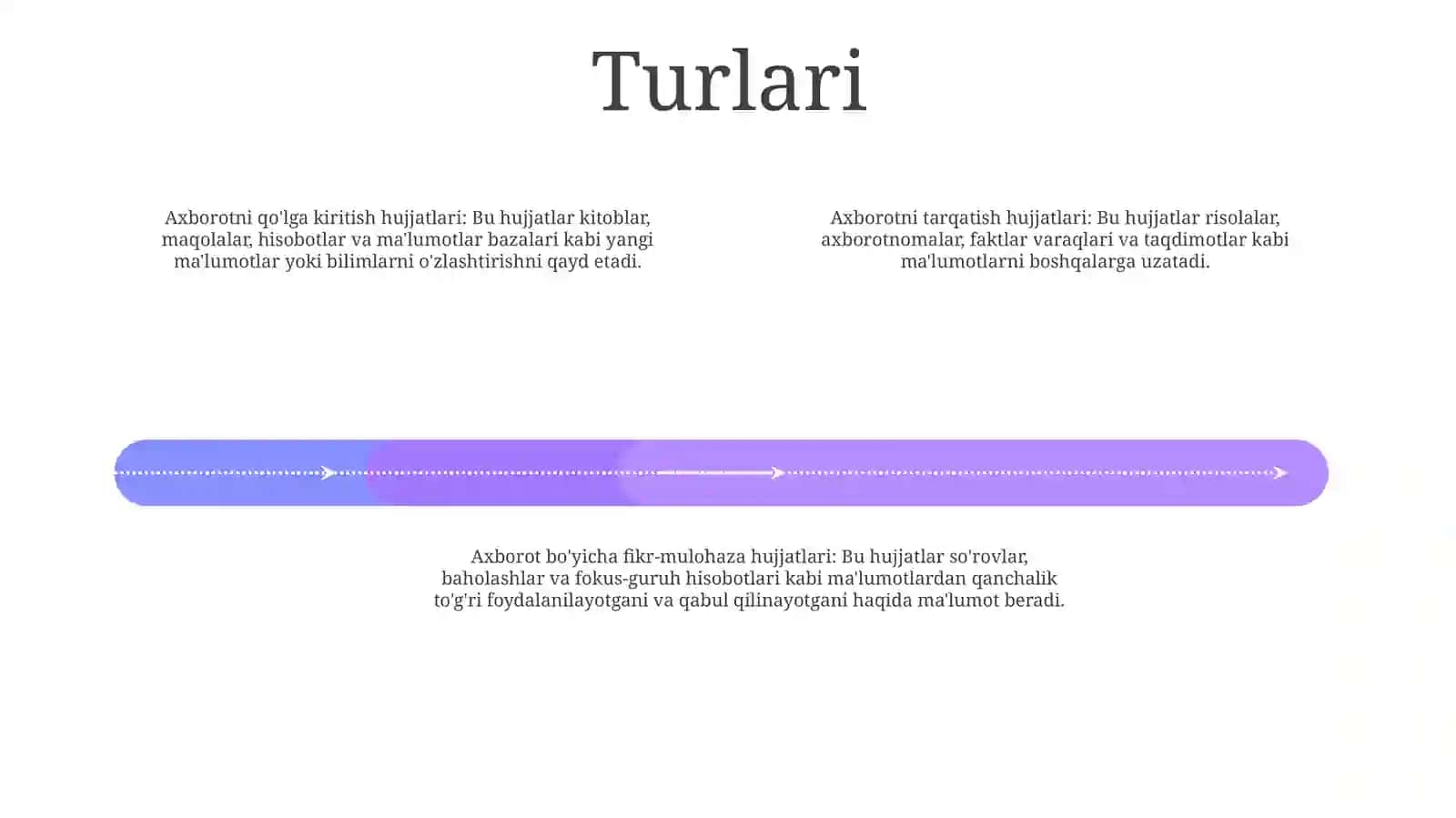 MaʼLumot Axborot Hujjatlari 3