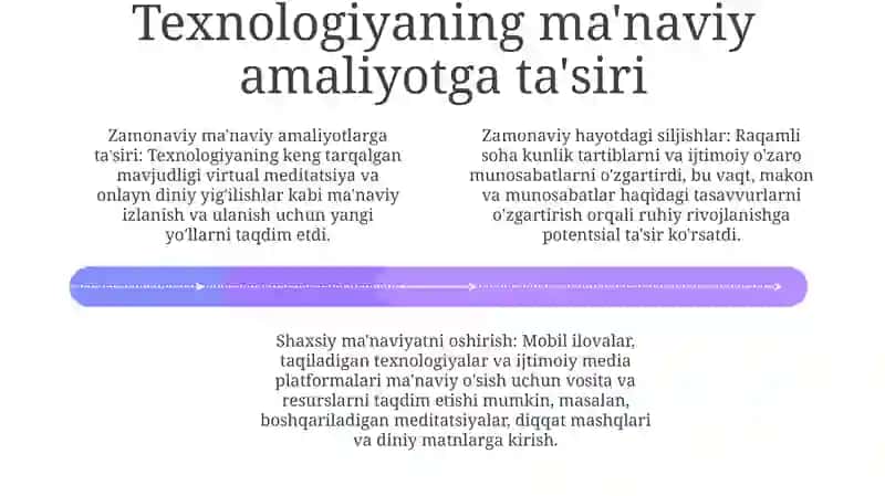 Ma'naviy Hayotdagi O'Zgarishlar.Manaviy Taraqqiyot 3