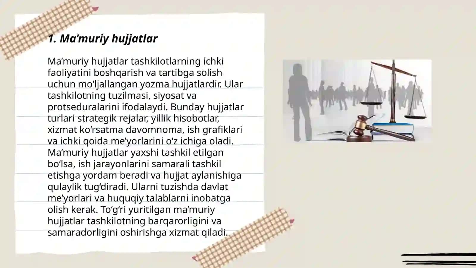 Ma’muriy Hujjatlar 3