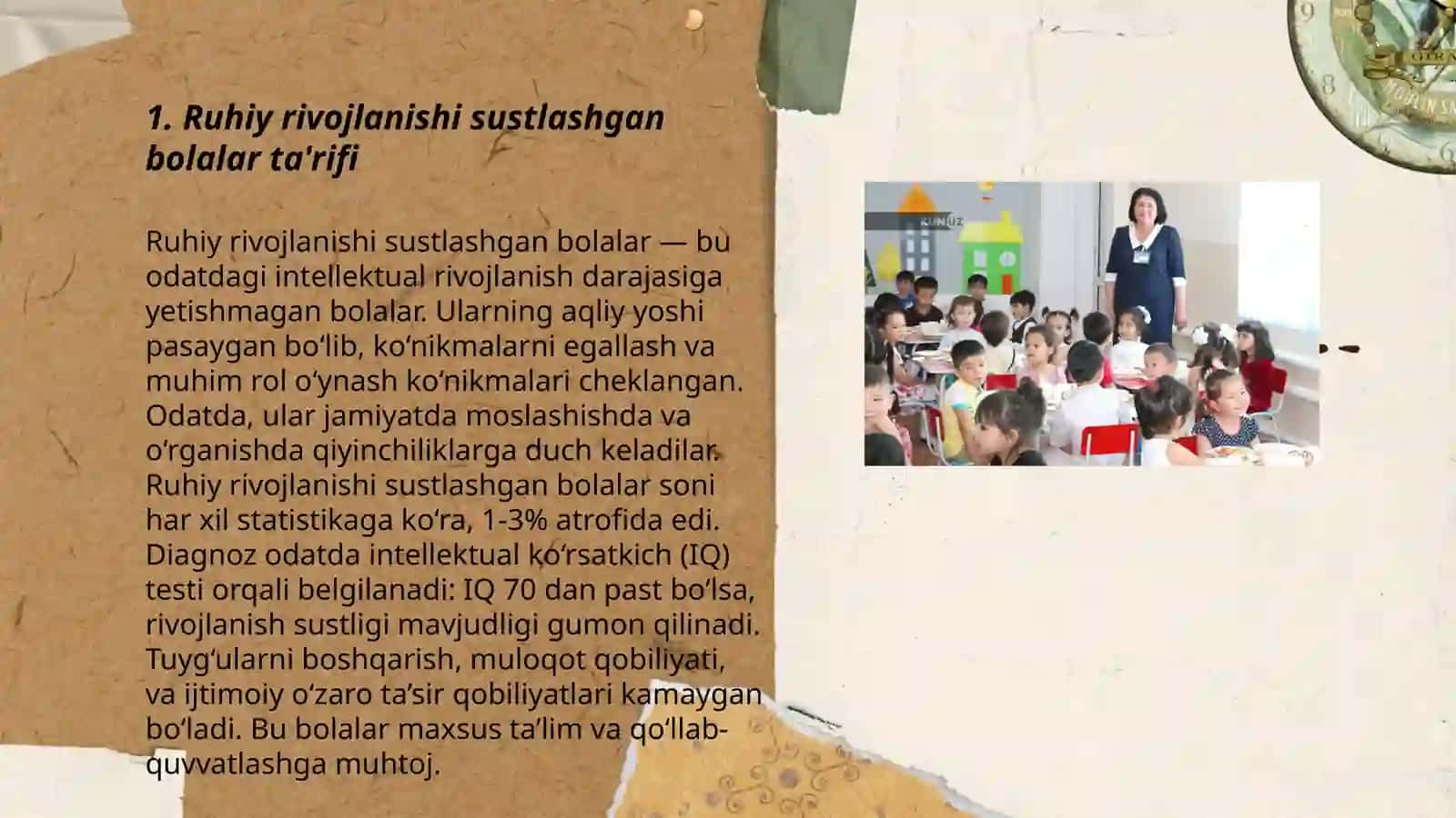 Ruhiy rivojlanishi sustlashgan bolalar 3