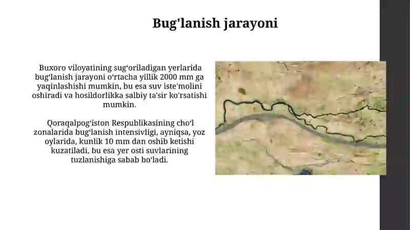 Daryolar suv rejimining davirlari 3
