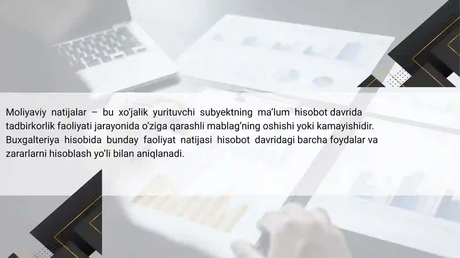 Moliyaviy natijalar auditi 3