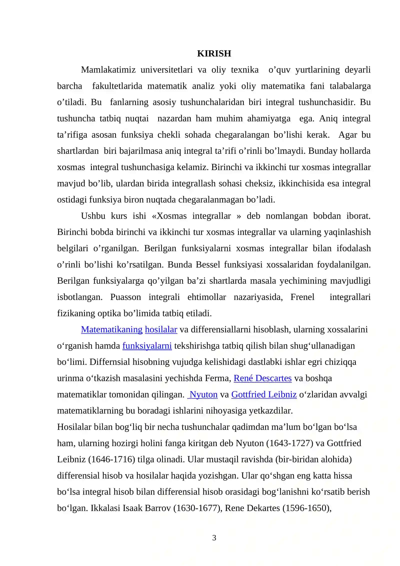 XOSMAS INTEGRALLAR 3