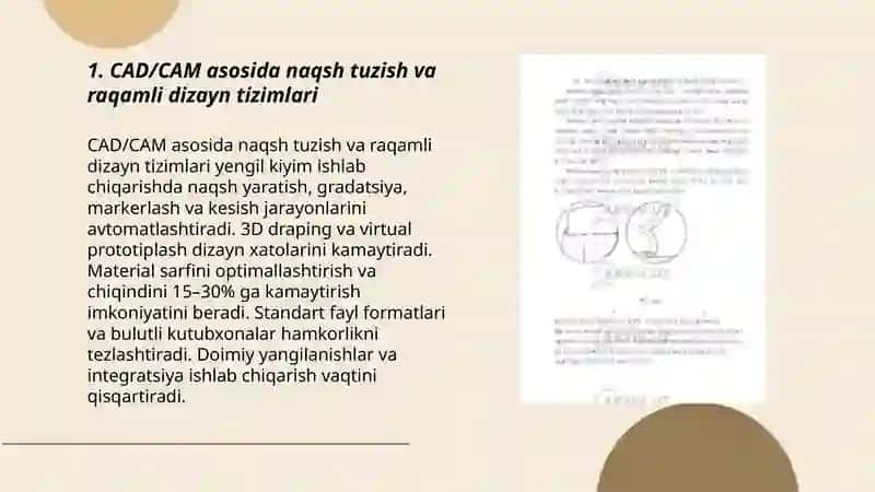 Yengil kiyim tikish texnologiyasini innovatsion usullari 3