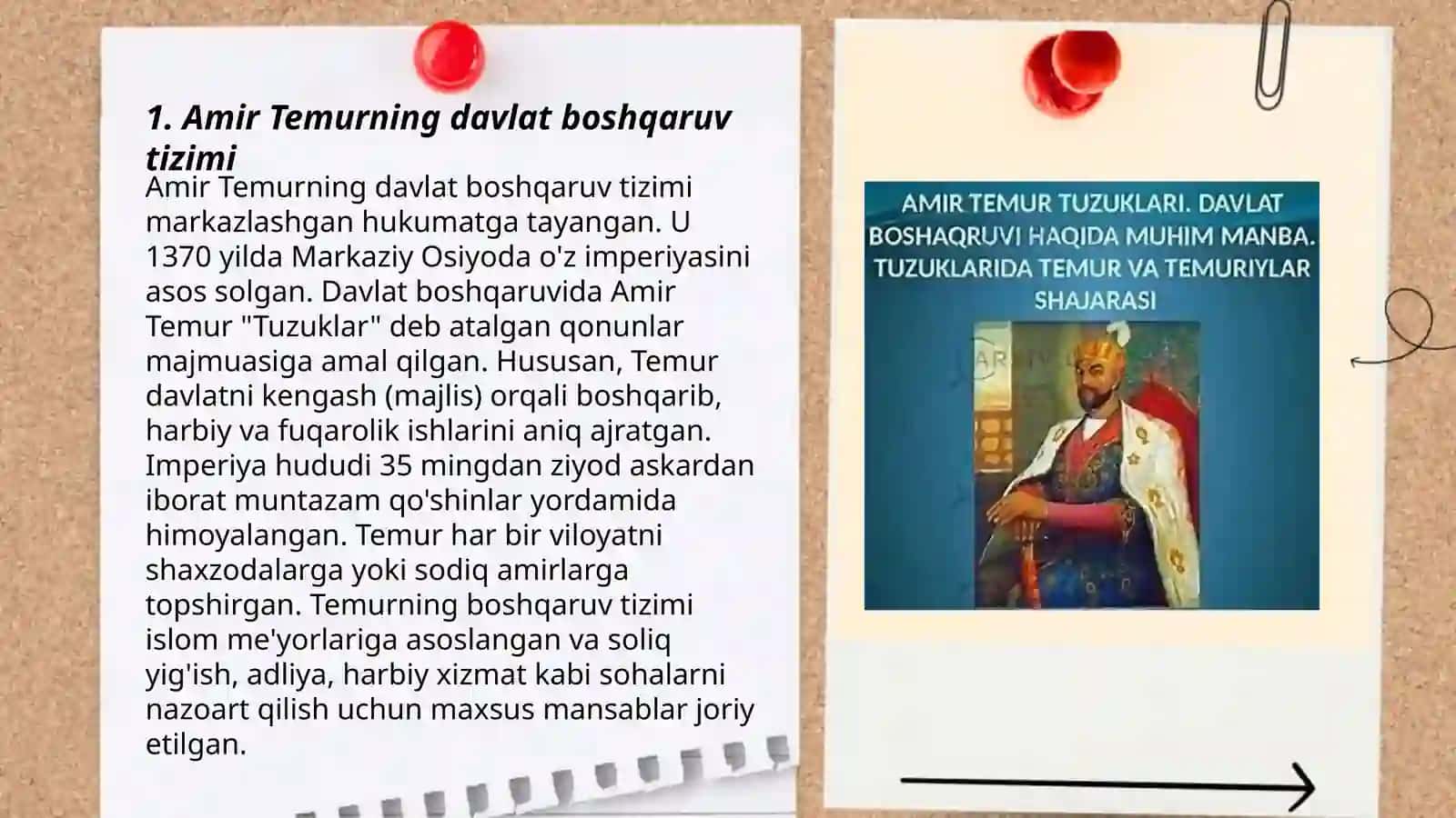 Amir Temur davlatining ichki va tashqi siyosati 3