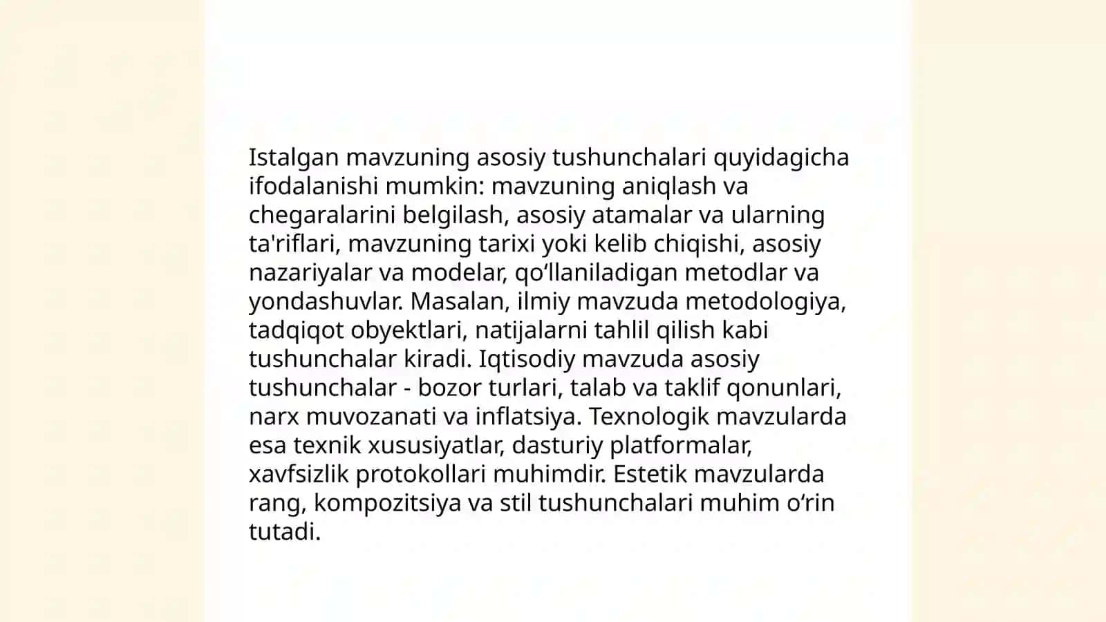 Istalgan mavzuda boʻlaversin 3