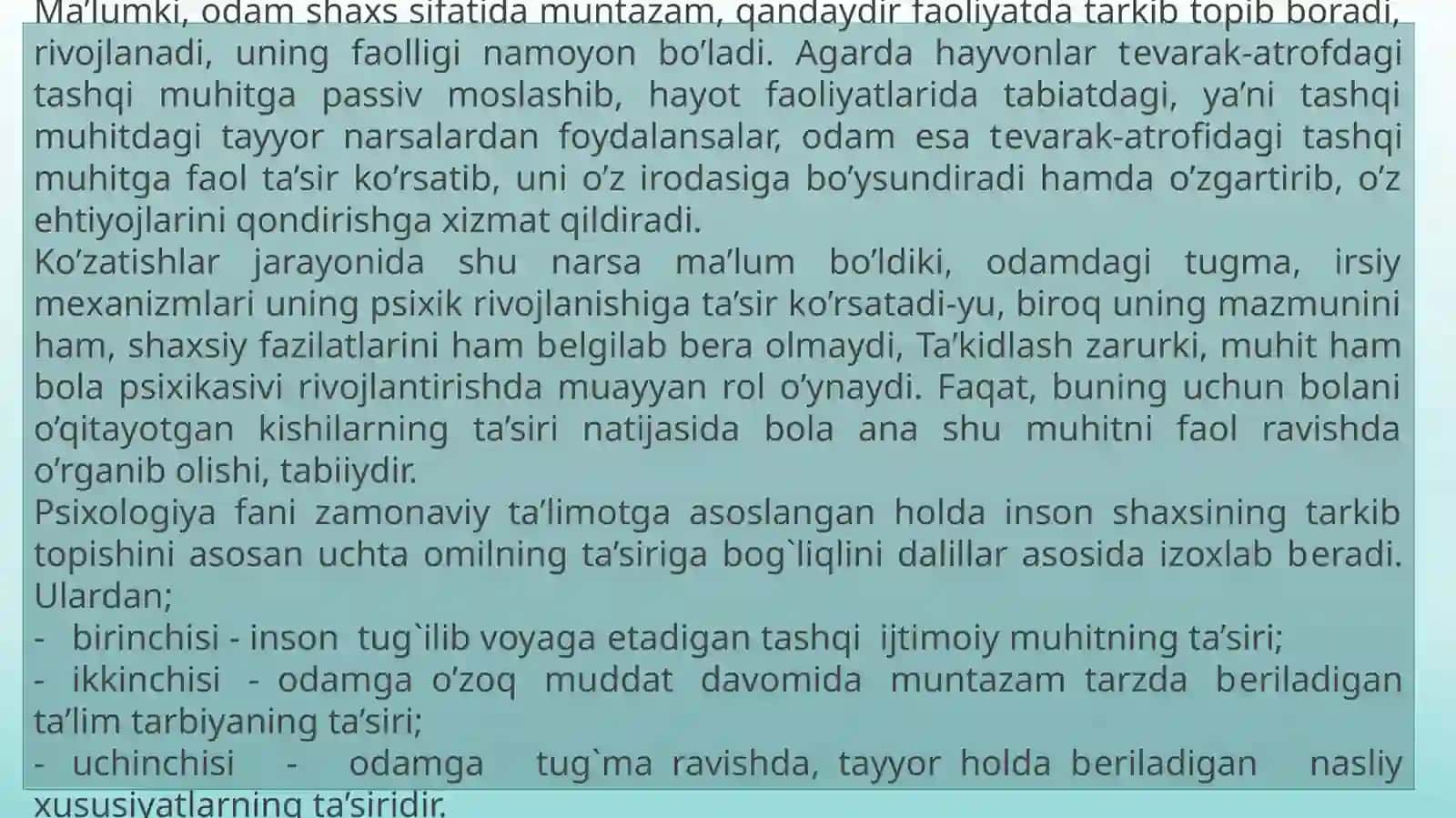 Yoshdavrlarpsihologiyasi 3