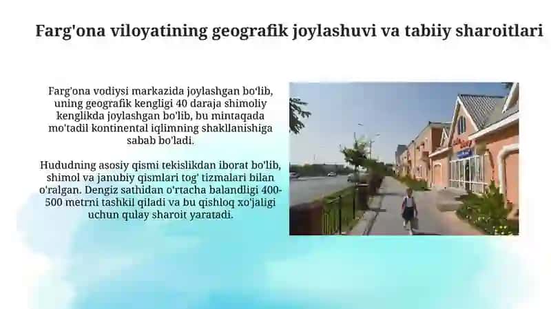 Fargʻona mintaqasi turistik resurislari 3