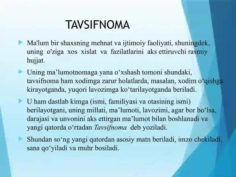 Tavsifnoma 3