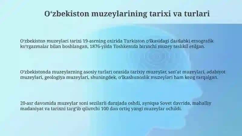 O’zbekiston muzeylari 3