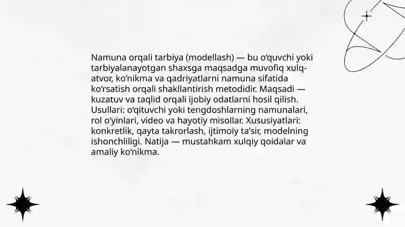 Tarbiyaning umumiy metodlari 3