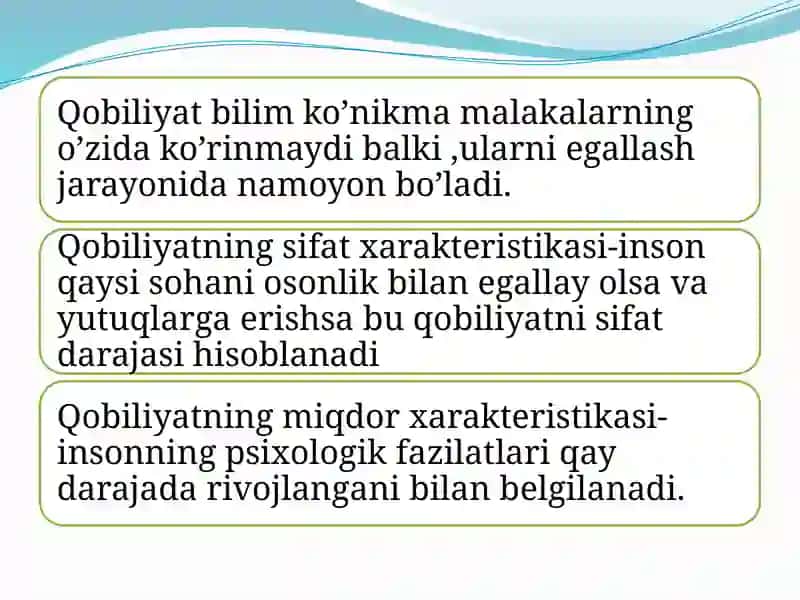 Qobiliyat va iqtidor 3