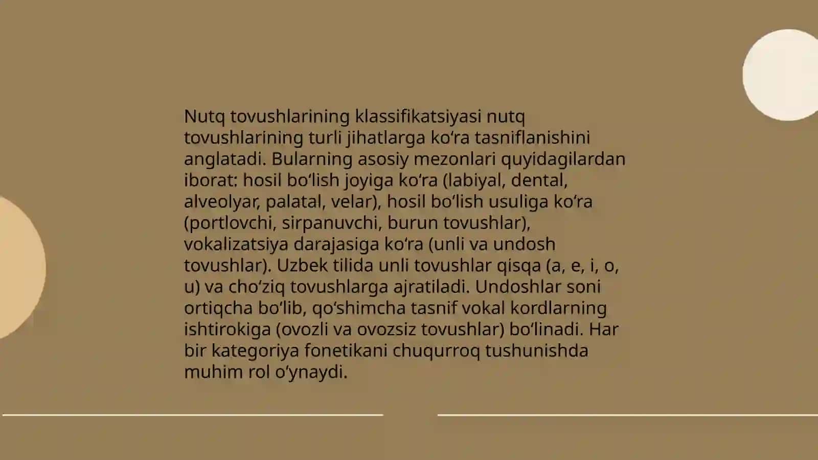 Nutq tovushlar tasnifi 3