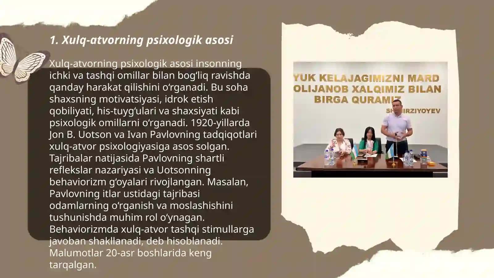 Xulq-atvorning psixafizalogik asosi 3