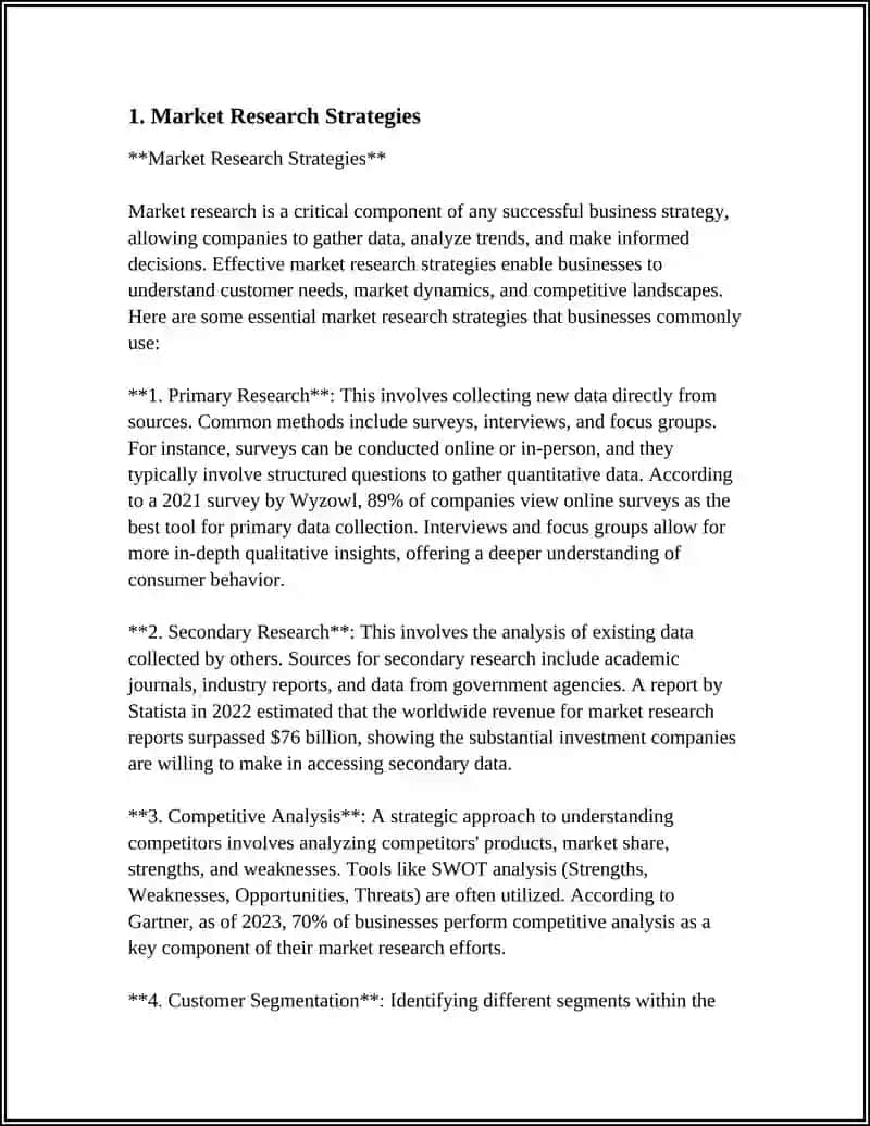 Market Research Strategies 3