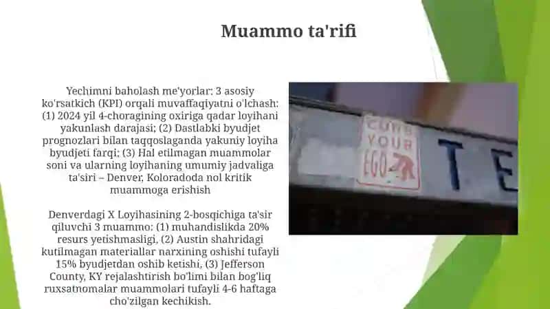 Yechimni tadqiq qilish 3