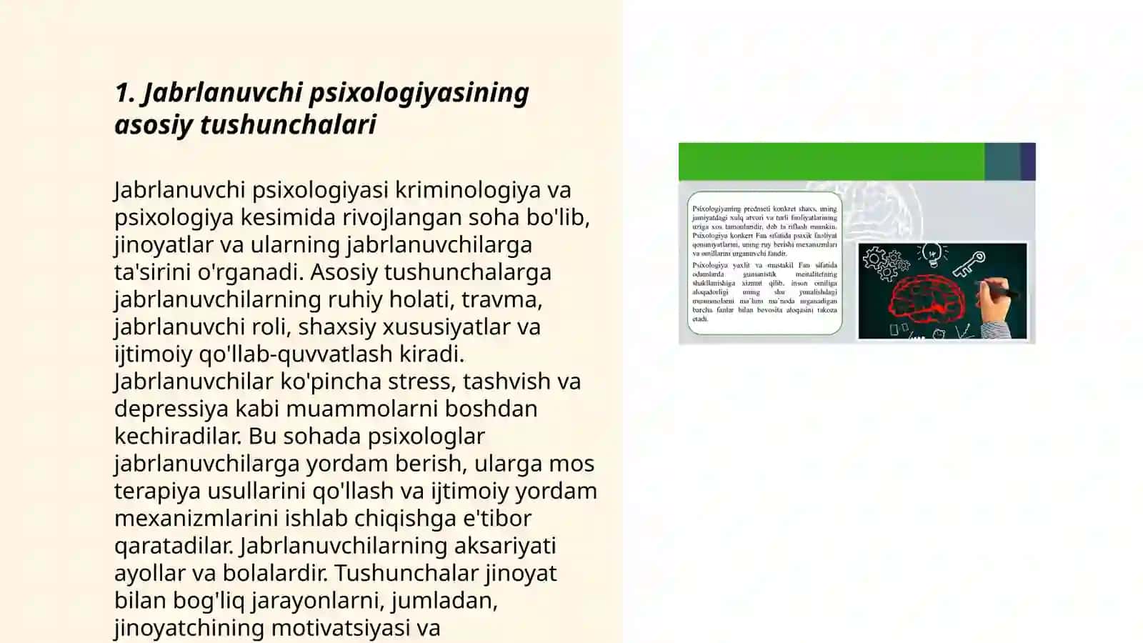 Jabrlanuvchi psixologiyasi 3