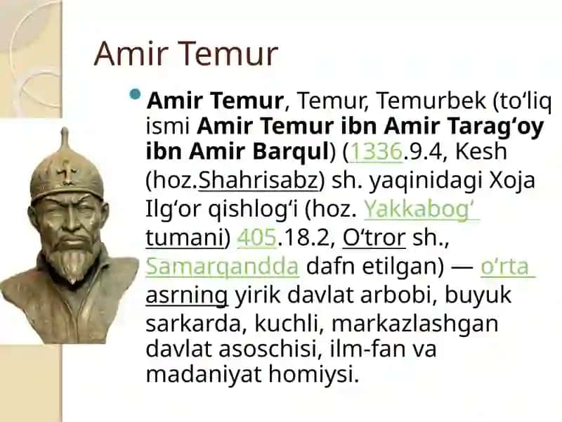 Amir Temur buyuk davlat arbobi 3