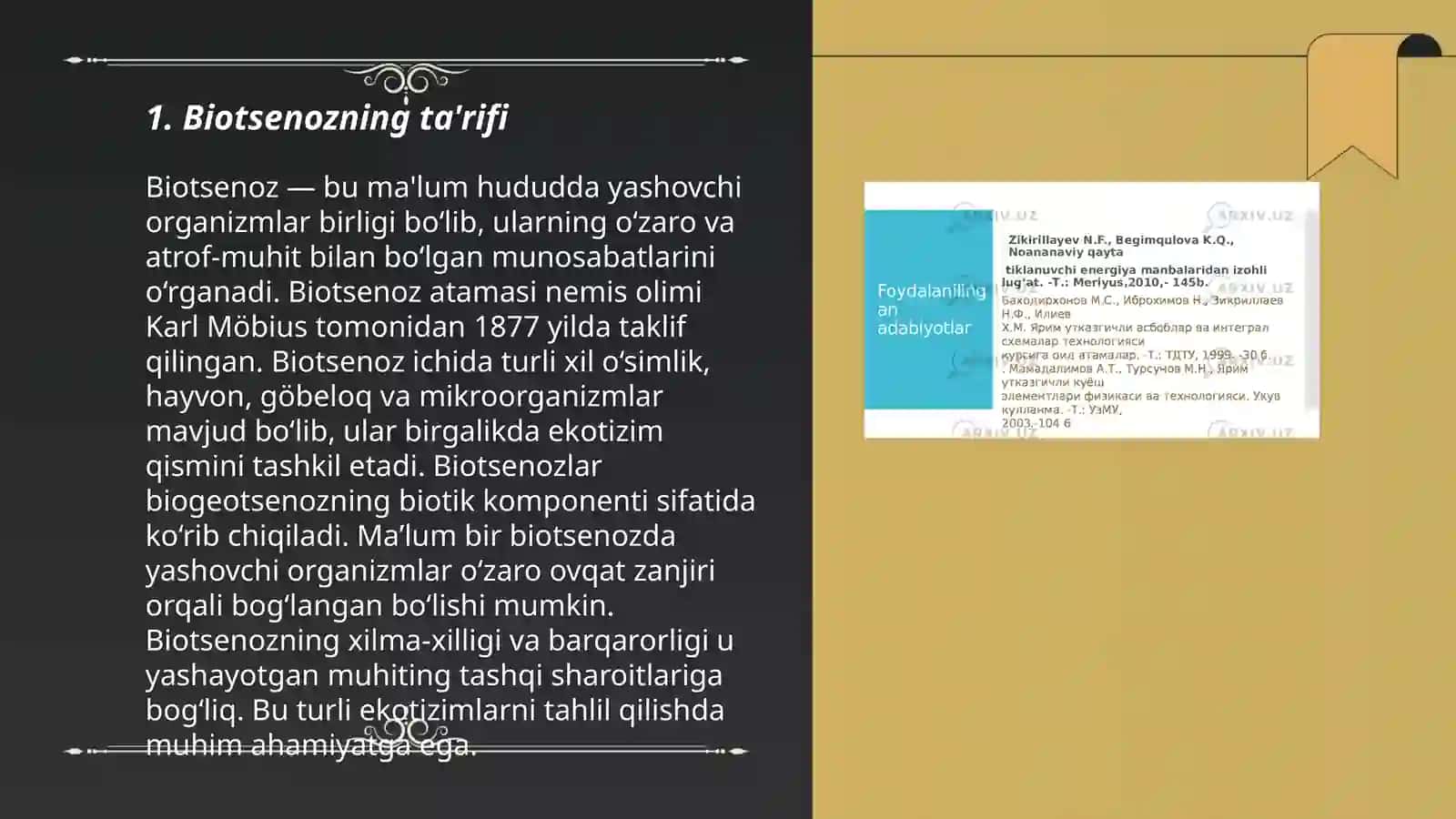 Biotsenoz haqida tushuncha 3