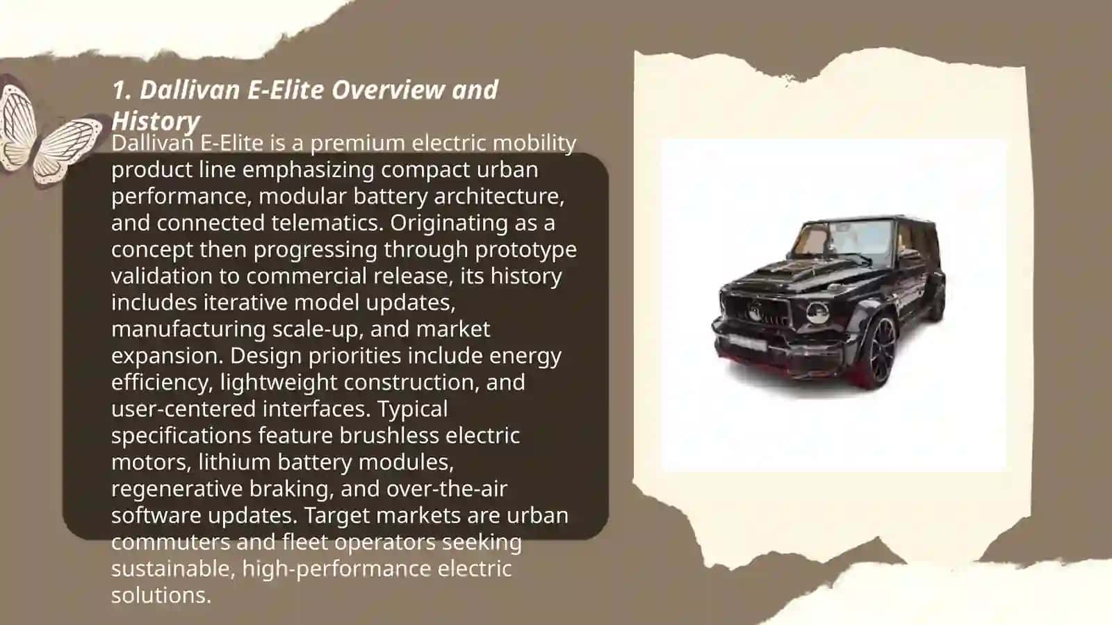 Dallivan E‐Elite 3
