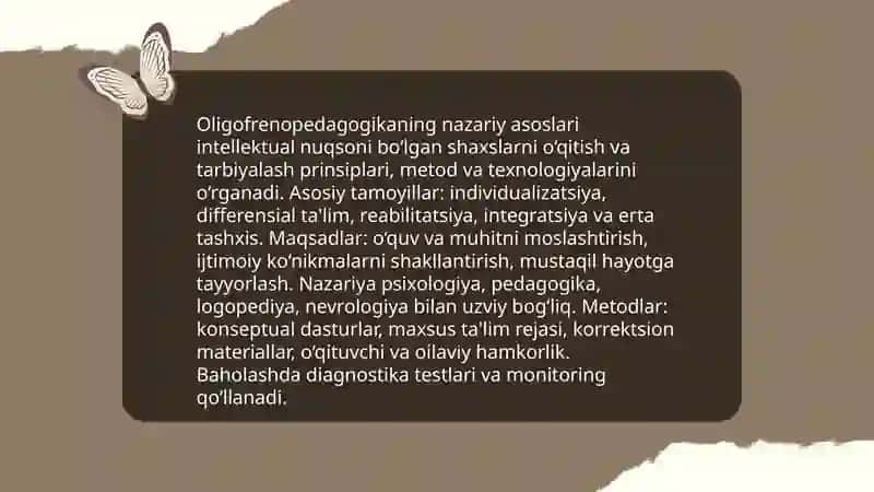 Oligofrenopedagogika 3