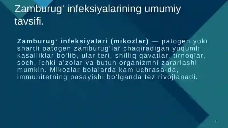 Zamburug‘ infeksiyalari.Mikoz.Kandidoz 3