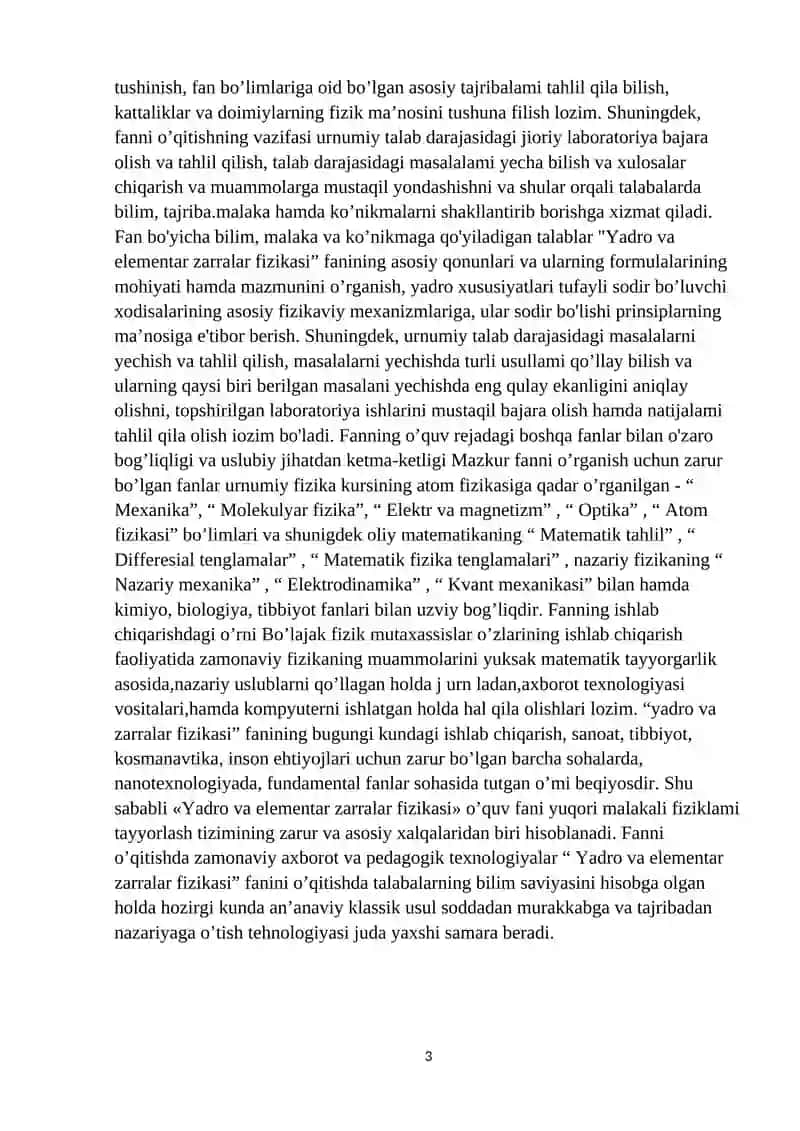 Yadro va elementar zarralar fizikasi 3