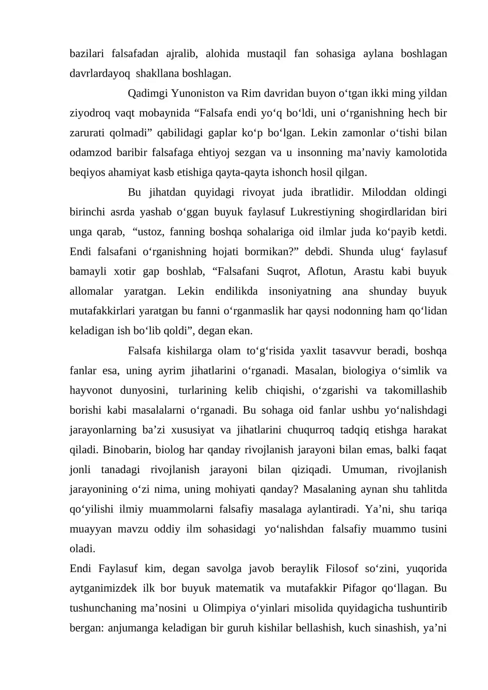 Falsafa va uning jamiyat hayotidagi roli 3