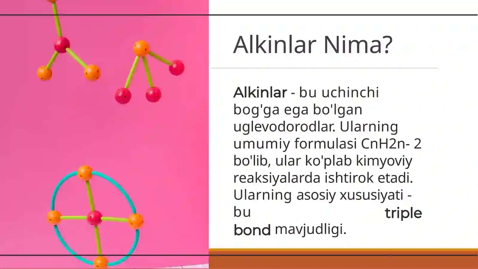 Alkinlar va Alkenlarning Reaksiyaga Kirishish Qobiliyati 3