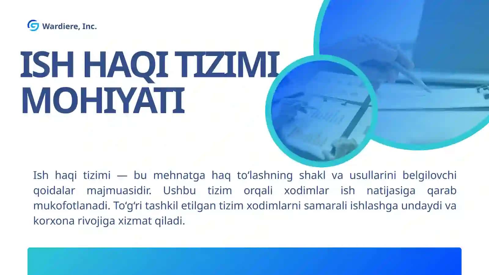 ish haqi tizimi va mehnatga haq to’lash 3