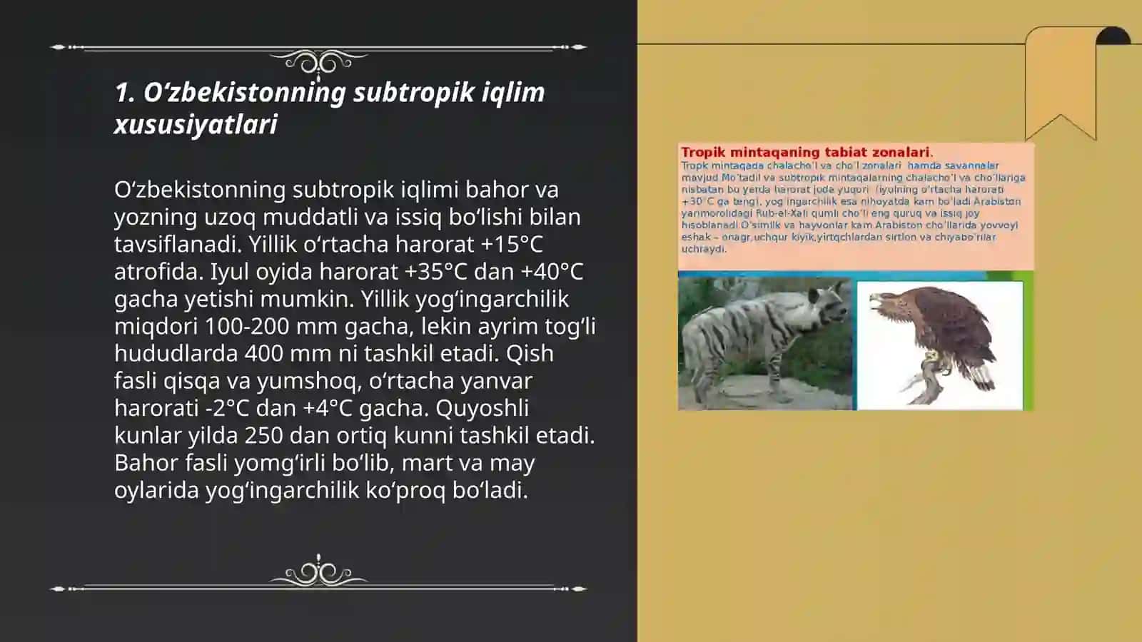 Oʻzbekiston respublikasi subtropik mintaqasi 3