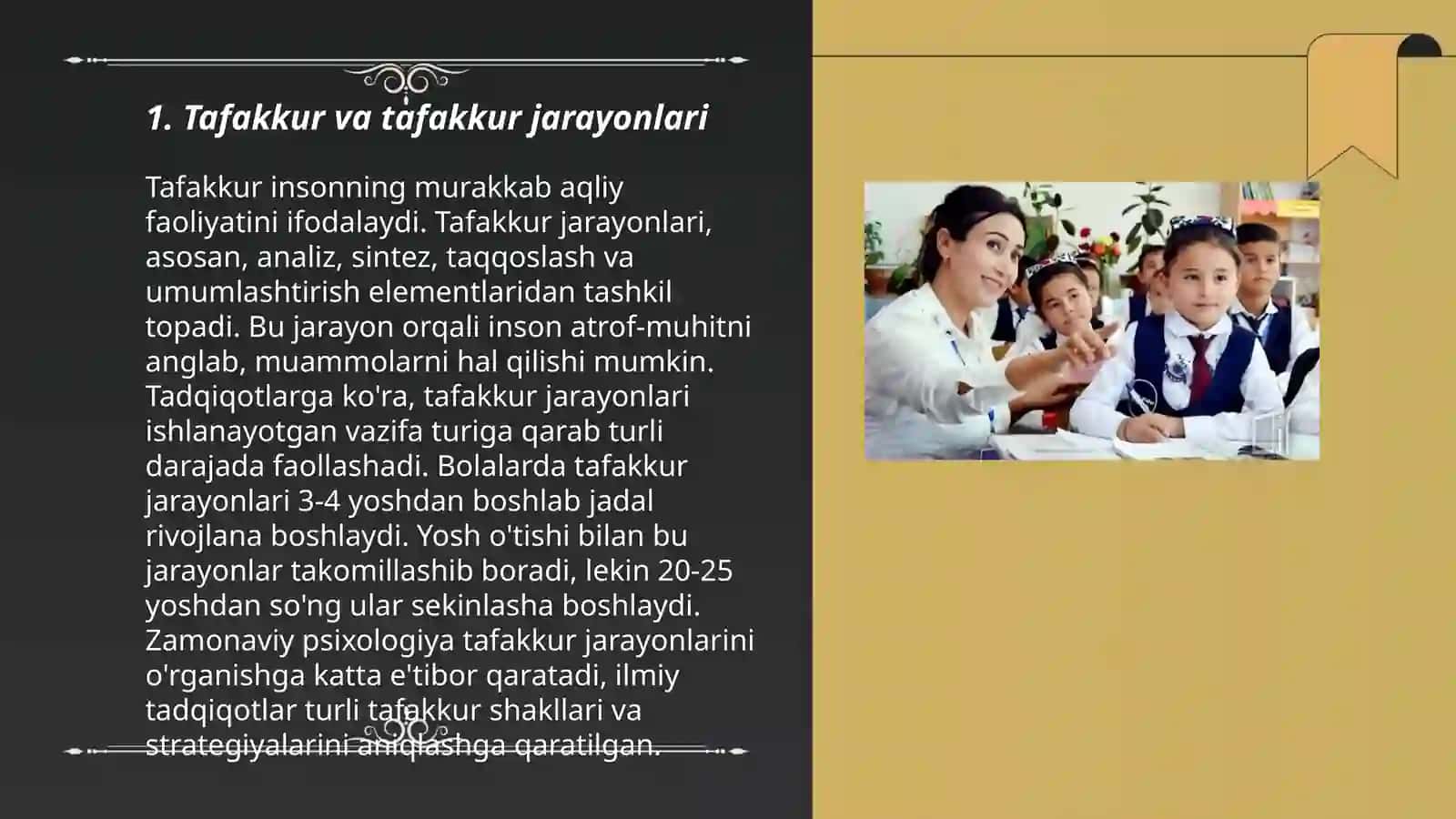 Tafakkur borasidagi psixologik nazariyalar 3