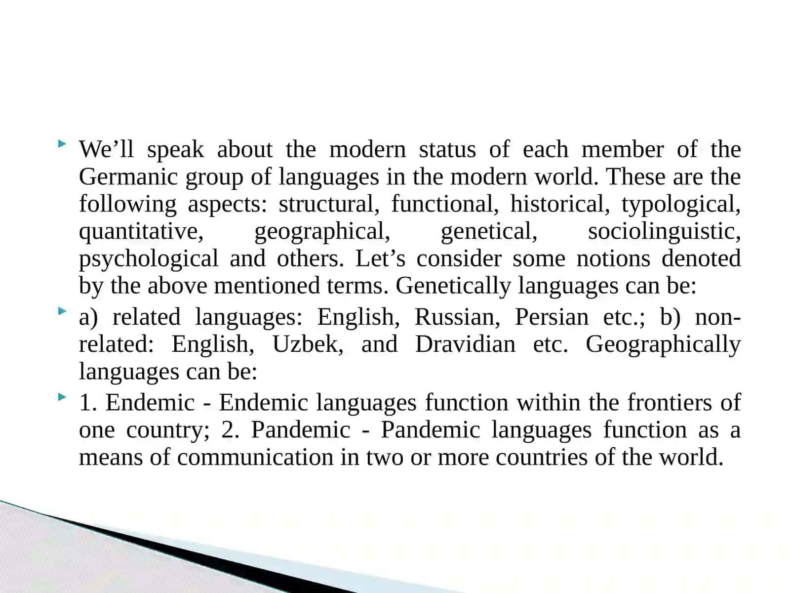 Introduction to Germanic Philology 3