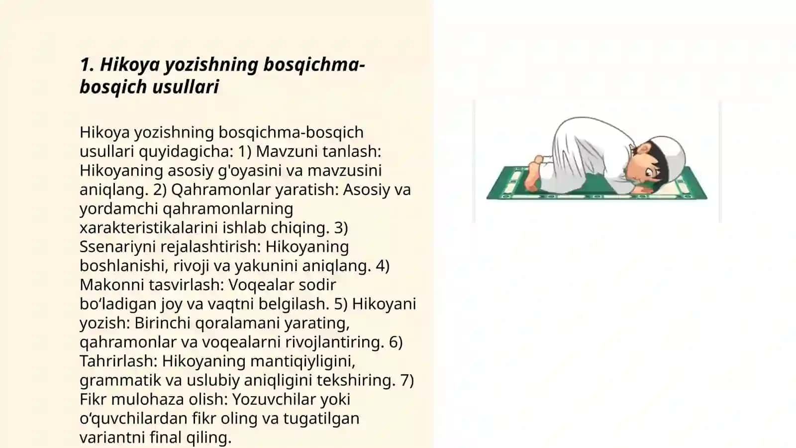 Yozuvga o‘rgatish usullari 3