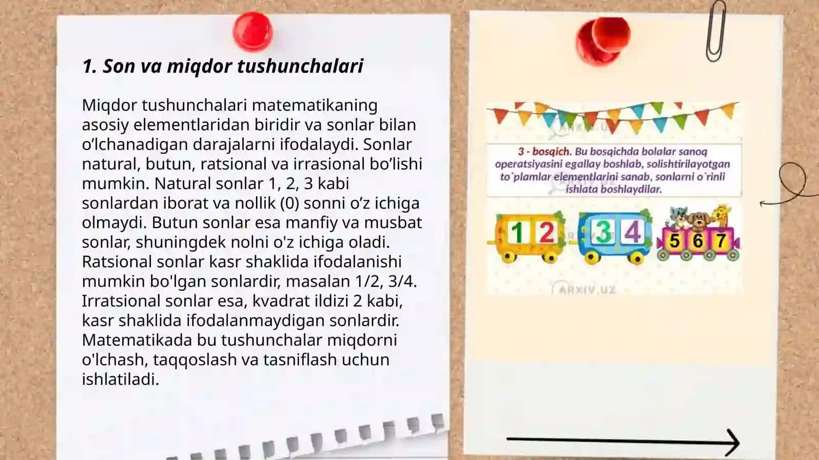 Son va miqdor tushunchalari 3
