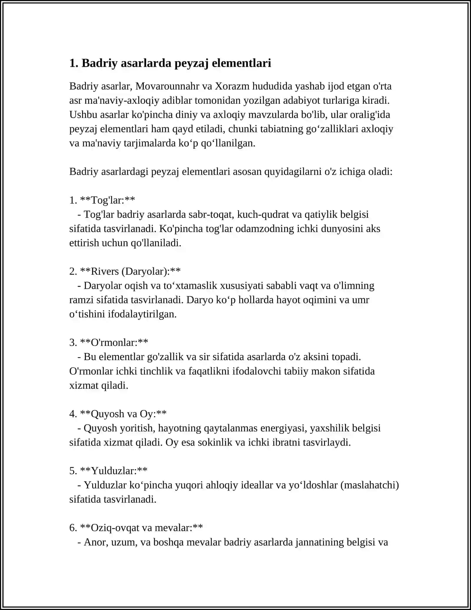 BADIIY ASARDA PEYZAJ 3